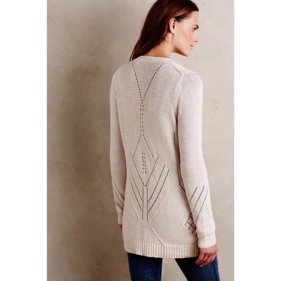 Anthropologie Sweaters - Moth Elin cashmere blend long cardigan sweater